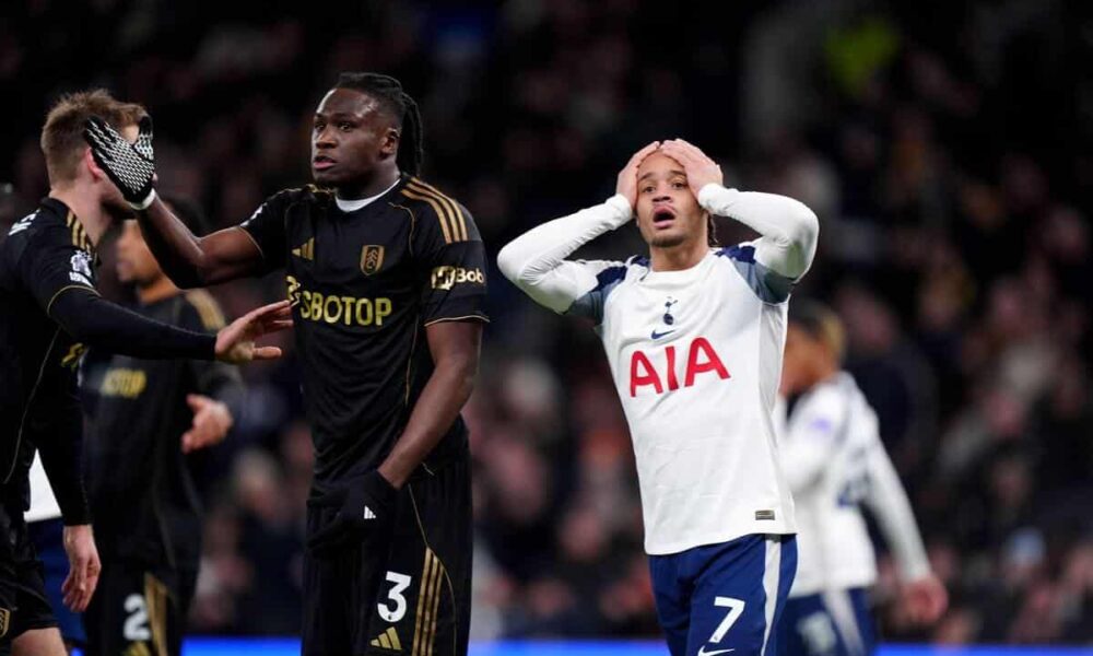 Calamitous start costs Spurs as they suffer third-successive defeat