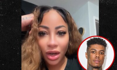 Blueface & Hazel-E Break Up, She Calls New Side Piece 'Trailer Trash'