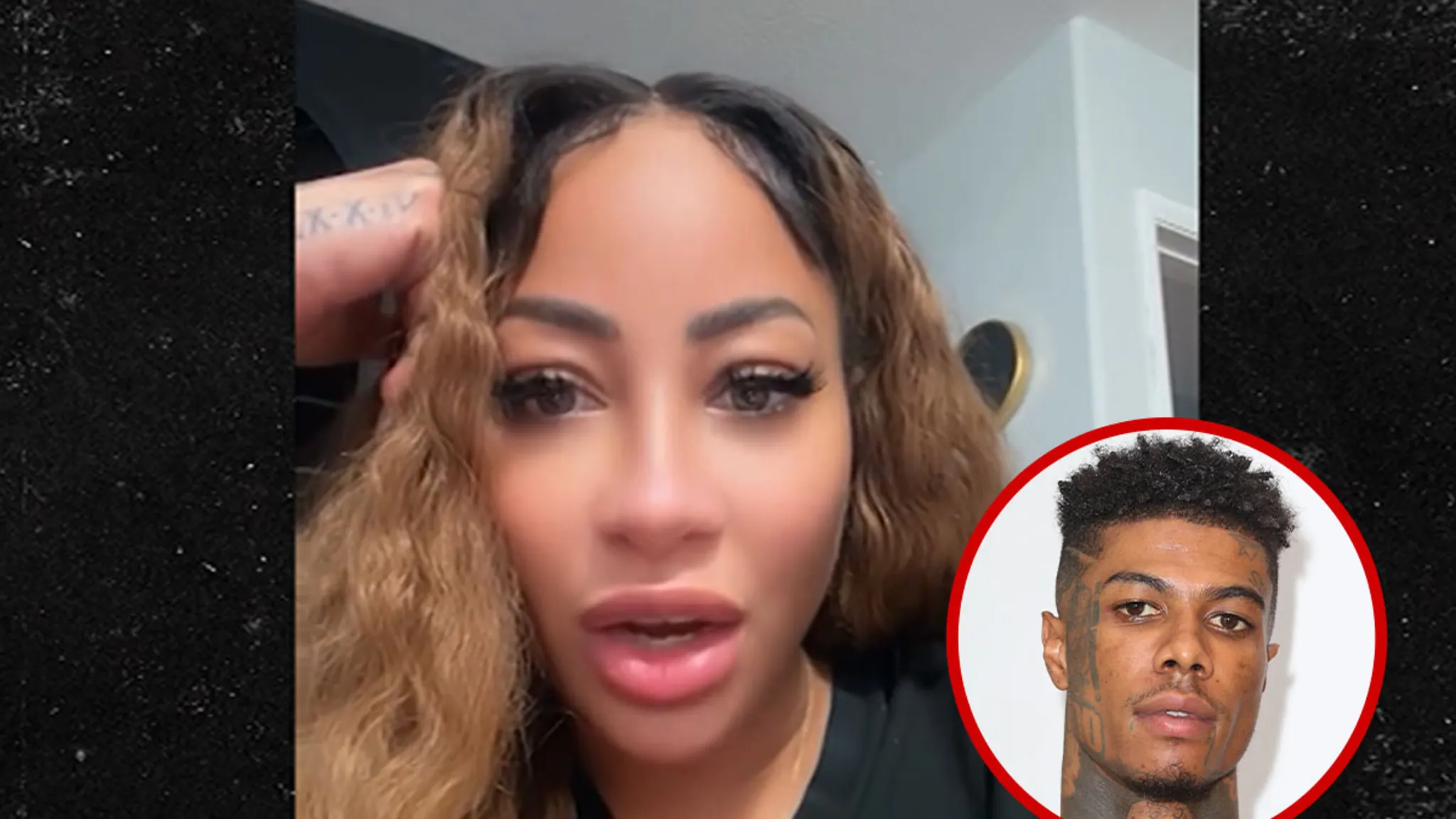 Blueface & Hazel-E Break Up, She Calls New Side Piece 'Trailer Trash'