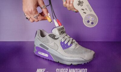 A designer in Singapore created a functional SNES inside a wearable Nike sneaker