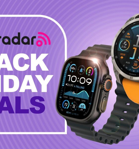 Apple Watch Ultra 3 and Garmin Fenix 8 on TechRadar deals banner