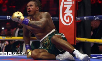 Benavidez vs Yarde: Bloodied Briton stopped in seventh of world-title challenge