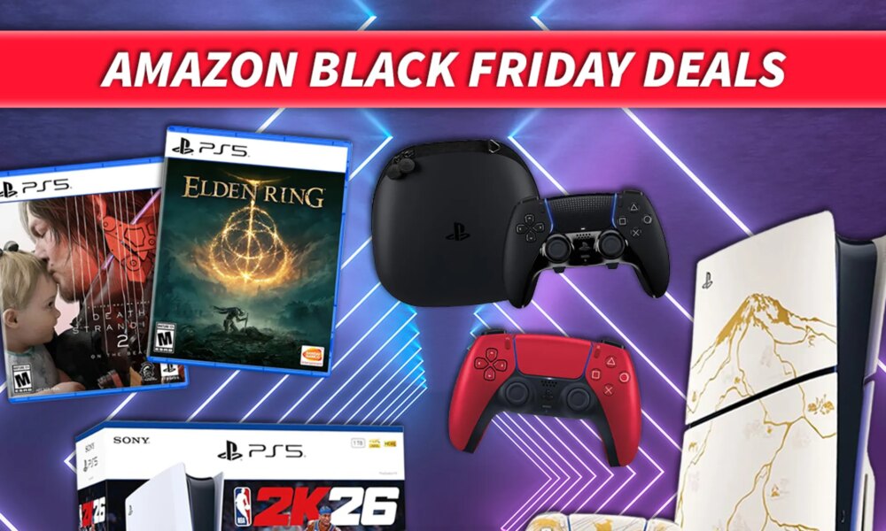 Black Friday Deals on Playstation Consoles, Controllers & Games