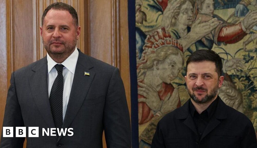 Ukraine anti-corruption agents search home of Zelensky's top adviser Yermak