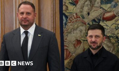 Ukraine anti-corruption agents search home of Zelensky's top adviser Yermak