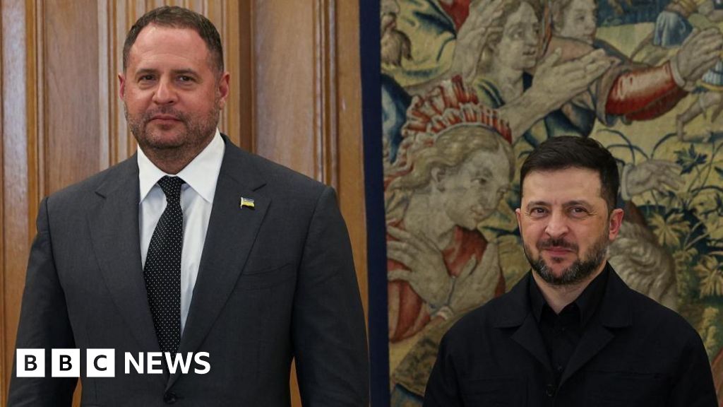 Ukraine anti-corruption agents search home of Zelensky's top adviser Yermak