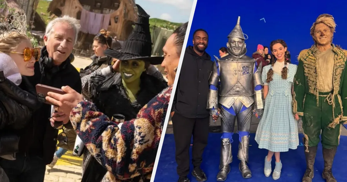 Wicked For Good Cast Share Epic Behind-The-Scenes Photos From Set