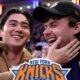 'Summer I Turned Pretty' Costars Sean Kaufman, Christopher Briney Kiss at Knicks Game