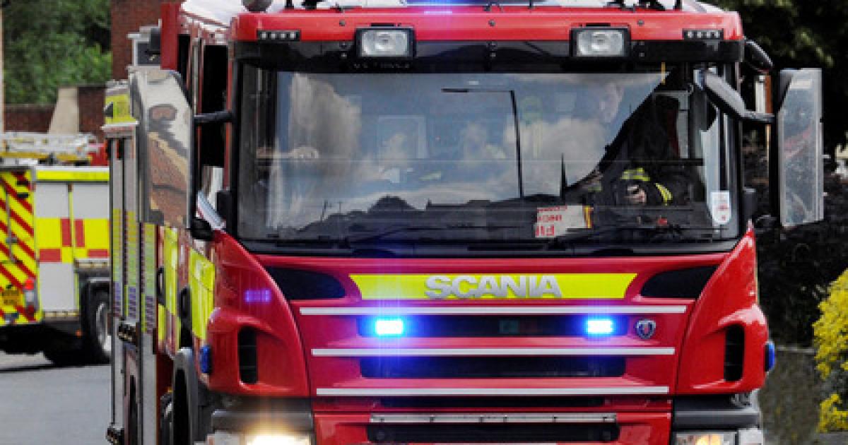 Tractor destroyed by fire in York village