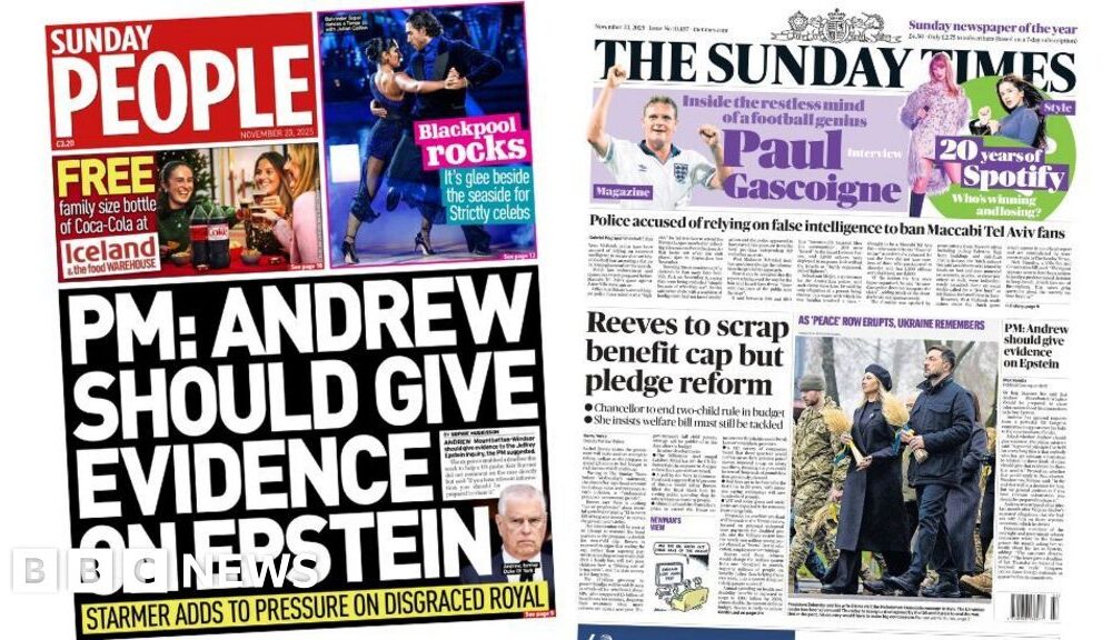 'Andrew should give evidence' and Reeves discusses Budget