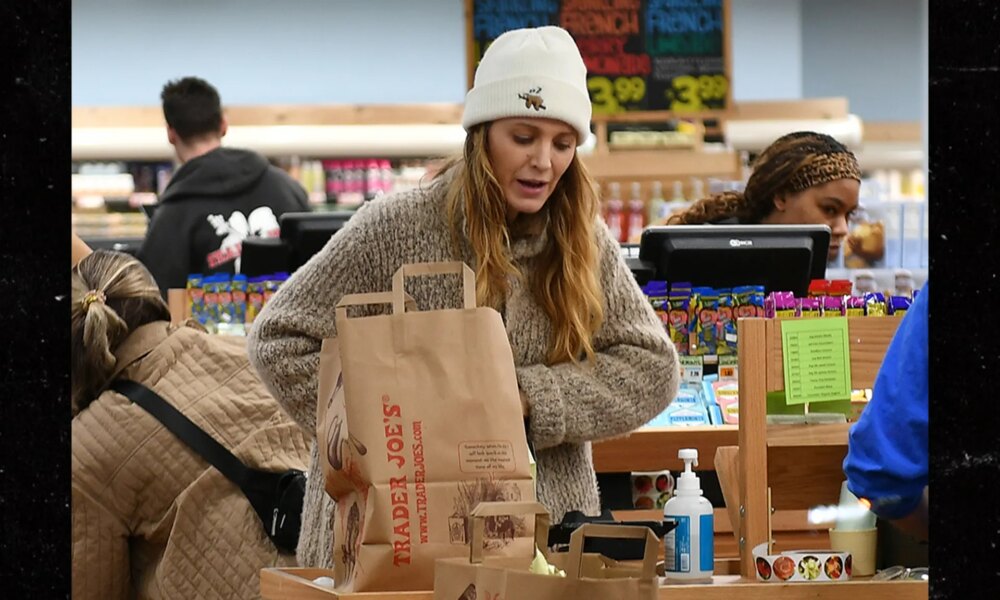 Blake Lively Shops at Trader Joe's Amid Expensive Legal War With Justin Baldoni, See Pics