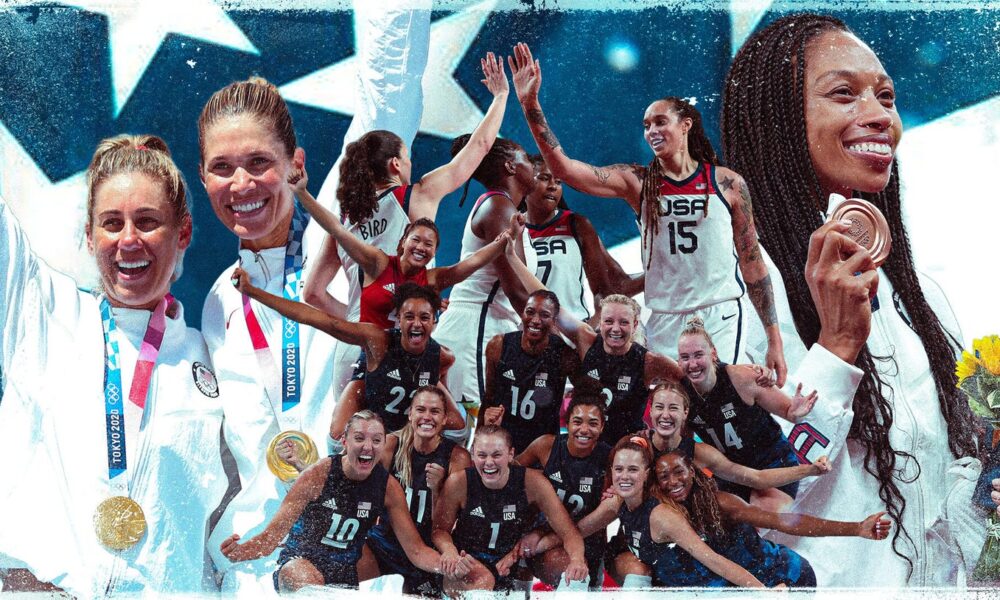 Allyson Felix adds to legacy, USA claims women's beach volleyball gold on Day 14