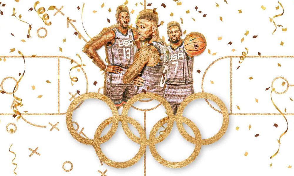 Gritty defense and Kevin Durant carry U.S. to Olympic basketball gold