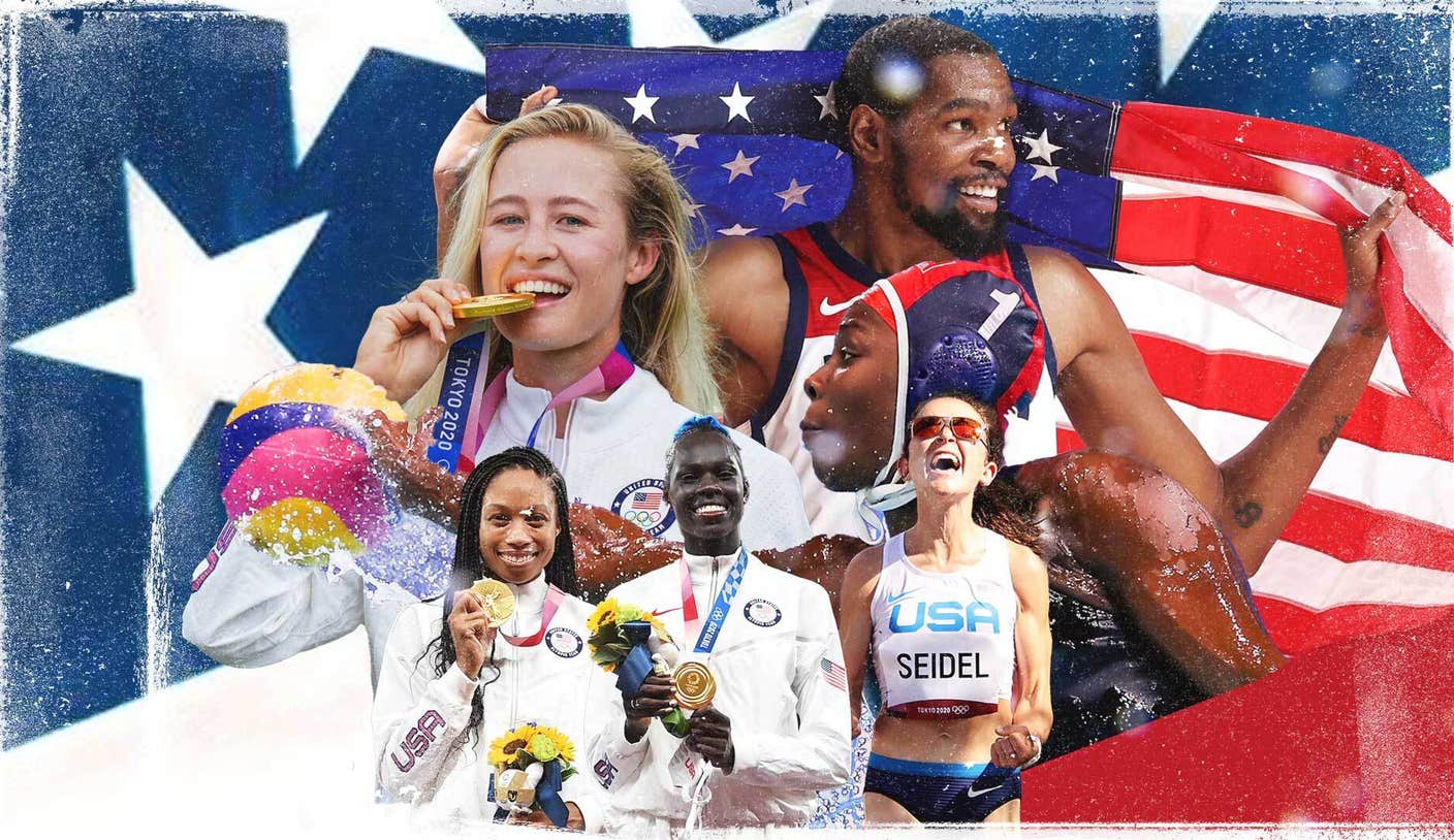 Allyson Felix breaks Carl Lewis' record, USA women win water polo gold on Day 15