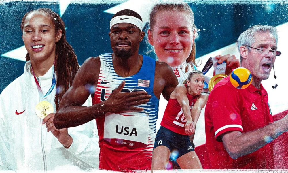 USA passes China in gold medal count on final day of Tokyo Olympics