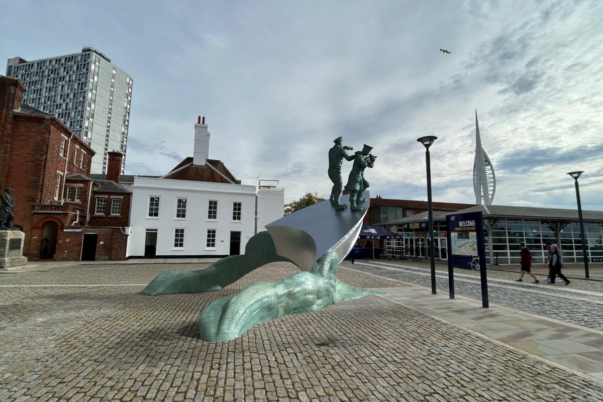 "Long overdue" and "inspiring" Royal Navy coastal forces statue could be built at Portsmouth Historic Dockyard