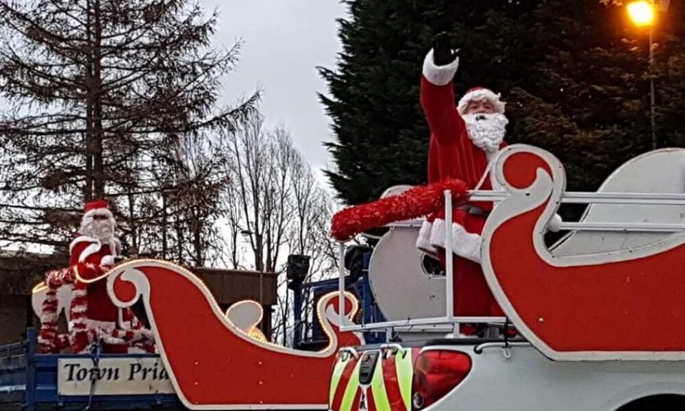 Full schedule for Newton Aycliffe Christmas Eve Santa tour
