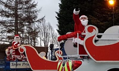 Full schedule for Newton Aycliffe Christmas Eve Santa tour