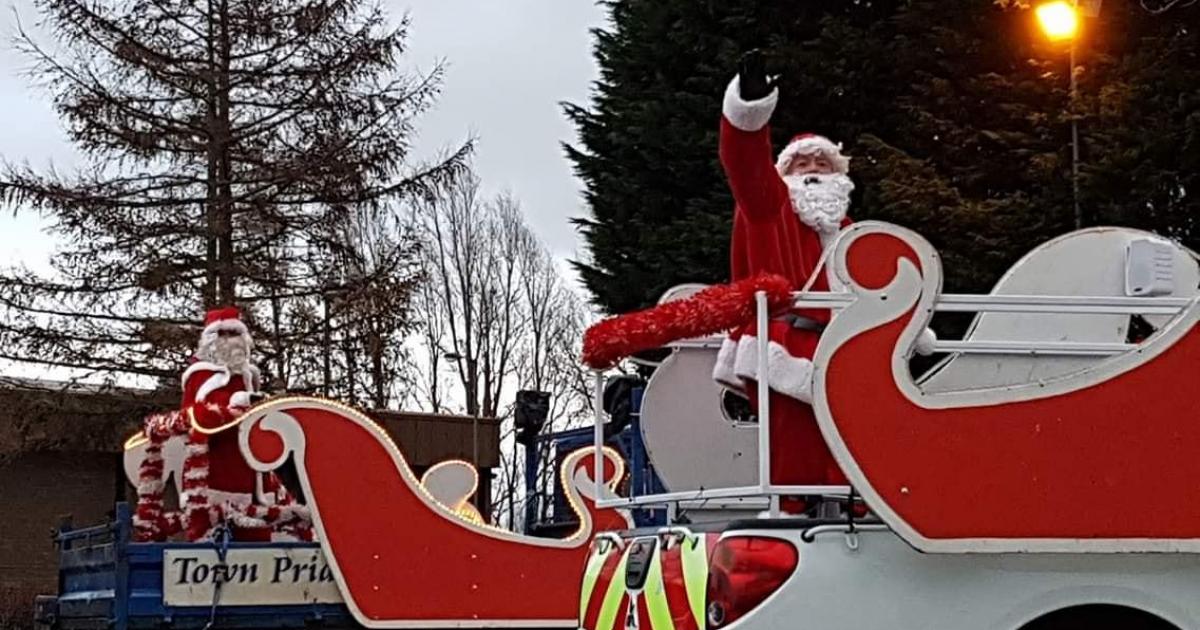Full schedule for Newton Aycliffe Christmas Eve Santa tour
