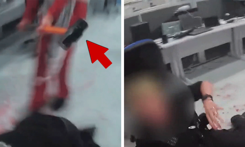 Police Sergeant Attacked With Sledgehammer in UK Break-In, on Video