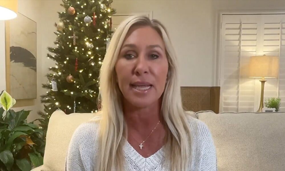 Marjorie Taylor Greene Says She's Resigning From Congress In January