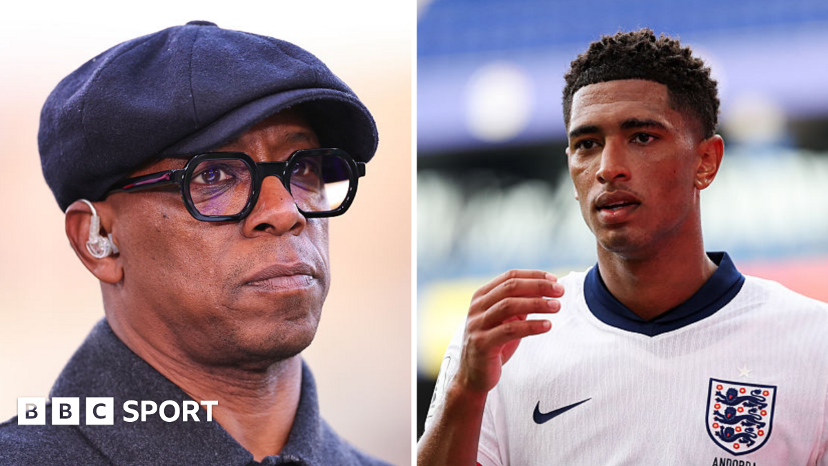 Jude Bellingham: Ian Wright says midfielder's treatment shows England 'not ready for black superstar'
