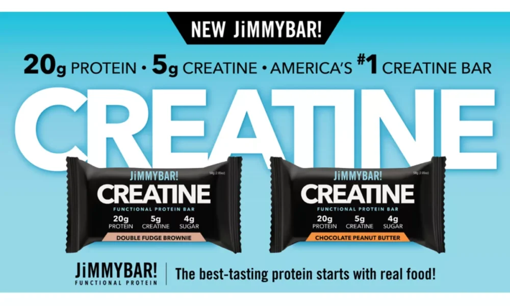 Jimmybar! debuts creatine protein bar
