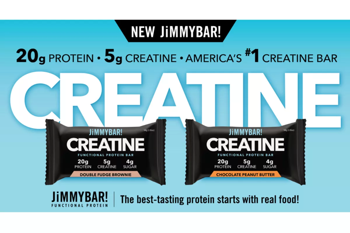 Jimmybar! debuts creatine protein bar