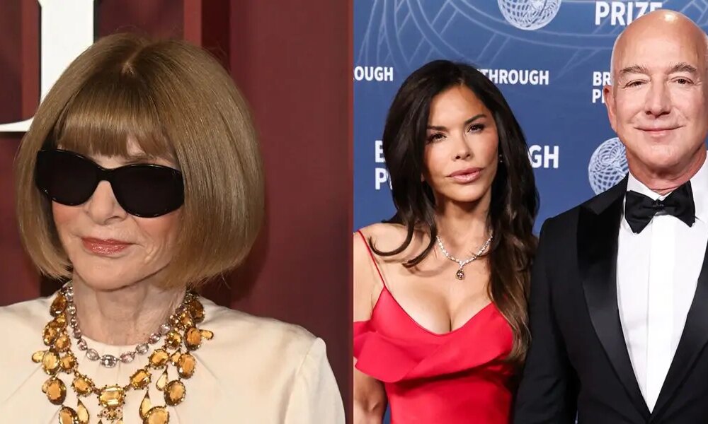 Anna Wintour Supports Jeff Bezos and Lauren Sanchez' Move
