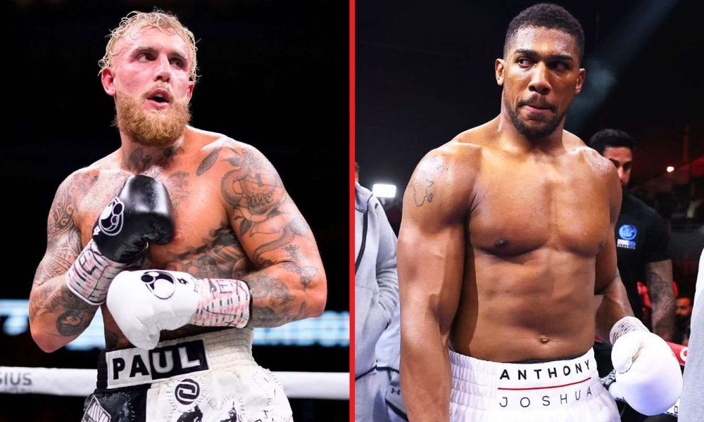 Anthony Joshua sends 3 word message to Jake Paul as heavyweight fight confirmed