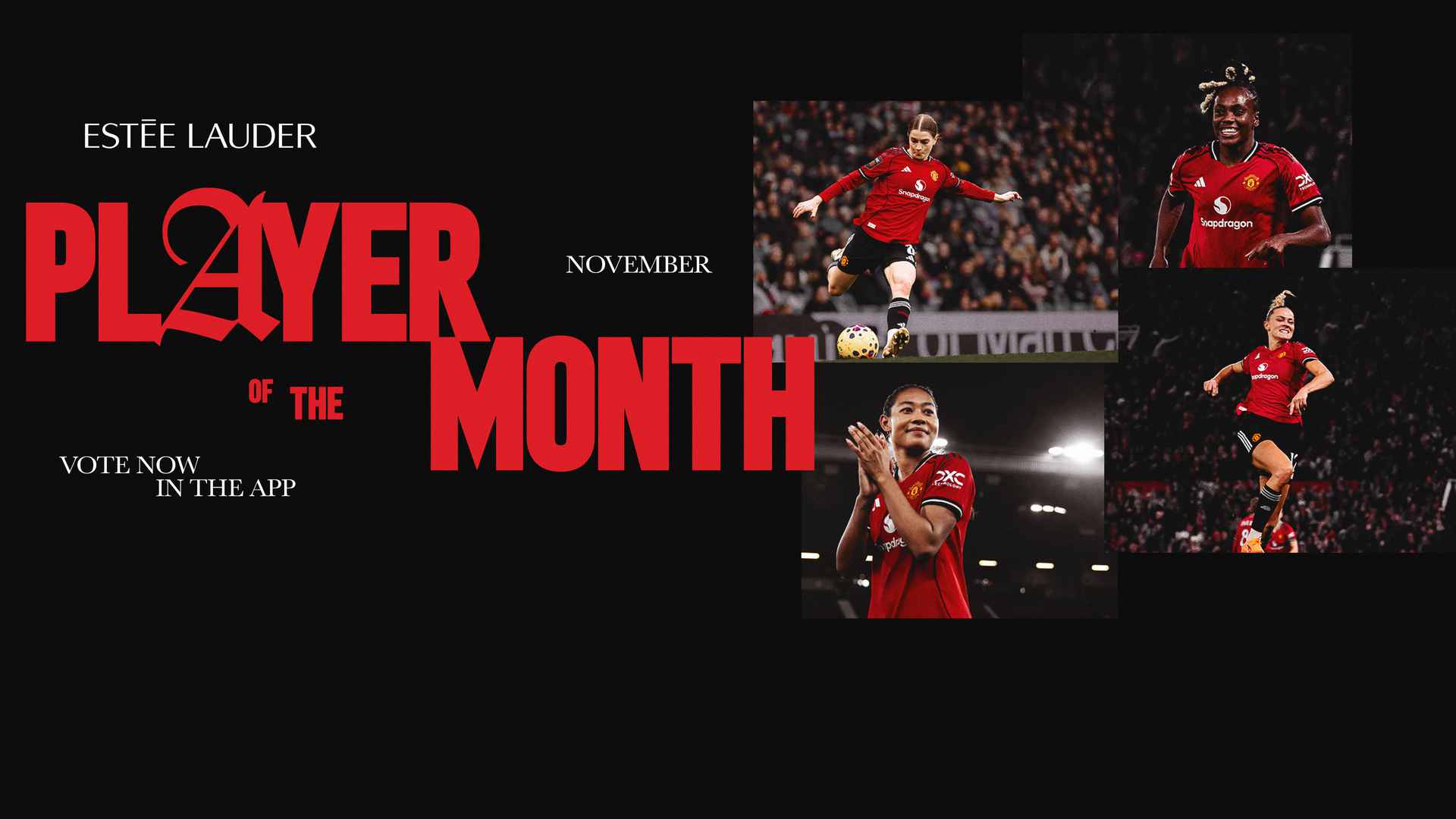 Man Utd Women Player of the Month for November 2025 nominees
