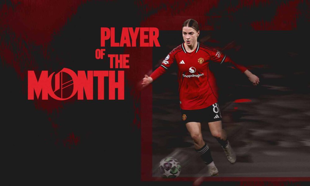 Jess Park wins Man Utd Women Player of the Month for November 2025