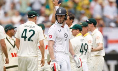 Ashes 2025 live score: Zak Crawley dismissed for another duck as England lose early wicket in second innings