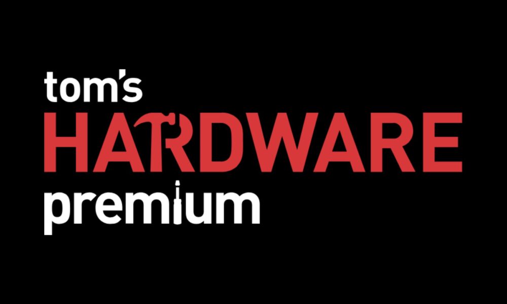 Tom's Hardware Premium logo on black background.