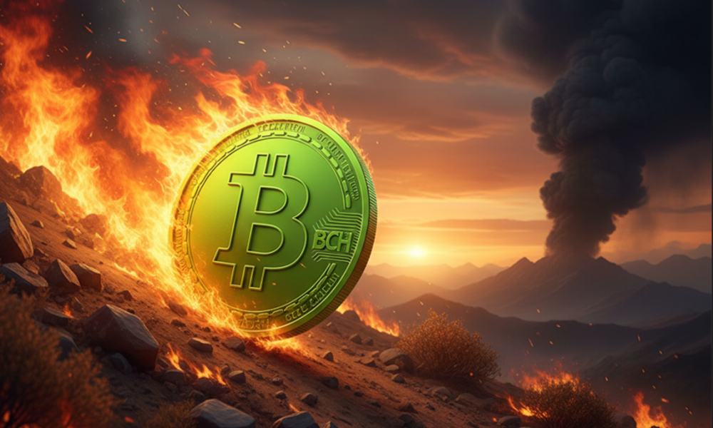 Bitcoin Cash price under bear preassure