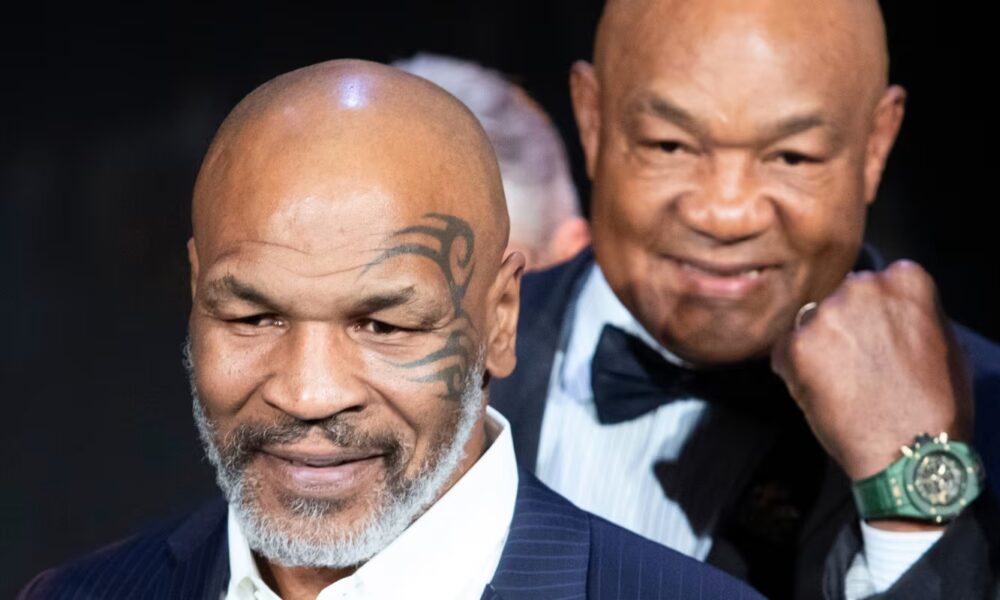 Mike Tyson vs George Foreman: Larry Holmes predicts one would win in ‘two seconds’