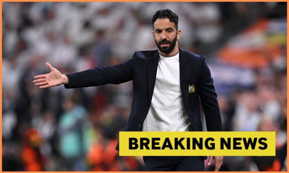 Man United manager Ruben Amorim