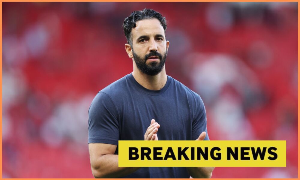 Man United manager Ruben Amorim