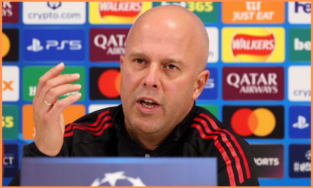 Liverpool manager Arne Slot in his press conference