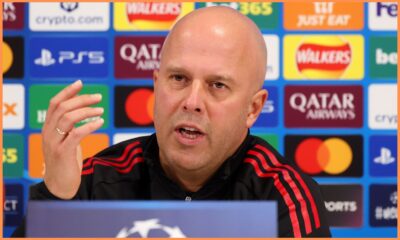 Liverpool manager Arne Slot in his press conference