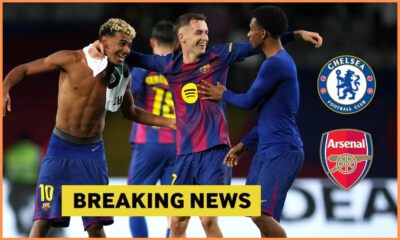 Marc Casado celebrates with his Barcelona teammates