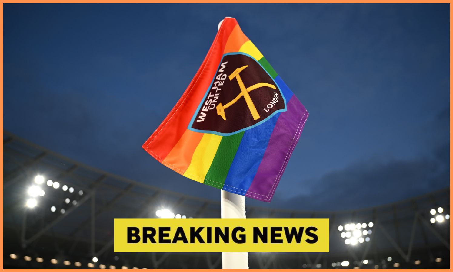 West Ham United flag