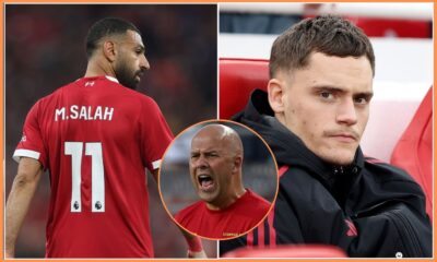 Mohamed Salah, Arne Slot, and Florian Wirtz