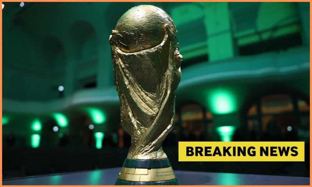 World Cup trophy and