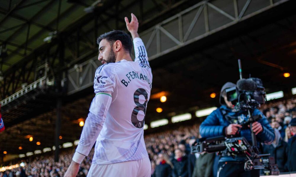 Bruno Fernandes reaction after Crystal Palace 1 Man Utd 2 on 30 November 2025