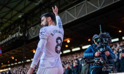 Bruno Fernandes reaction after Crystal Palace 1 Man Utd 2 on 30 November 2025