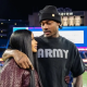 Cardi B and Stefon Diggs Spotted at Gillette Stadium—The Rapper Wears $17K Burgundy Bottega Veneta Leather Look