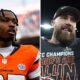 Jahdae Barron Name-Drops Taylor Swift After Hitting Travis Kelce
