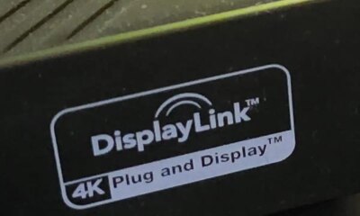 DisplayLink logo closeup
