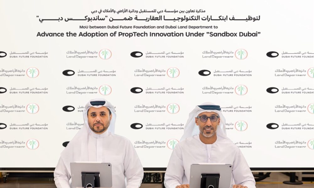 Dubai Future Foundation Dubai Land Department Partner proptech real estate